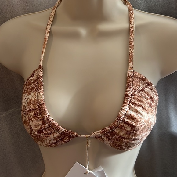 $45 - Vitamin A Swim 'MILANA' triangle halter top - Picture 10 of 11